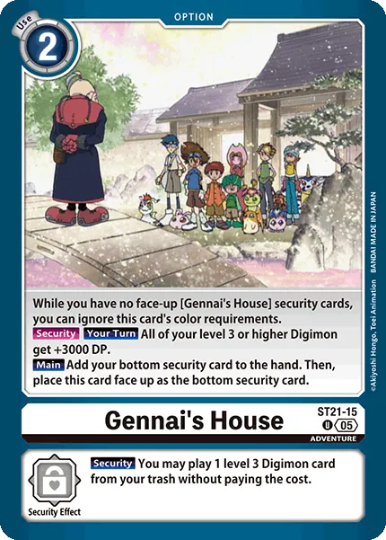 Gennai's House (ST21-15) card