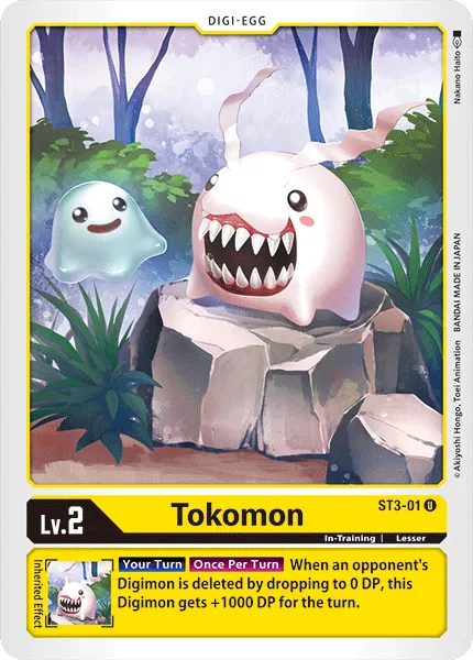 Tokomon (ST3-01) card