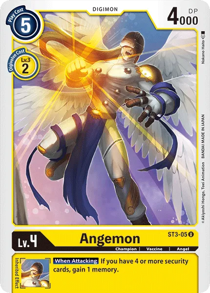 Angemon (ST3-05) card