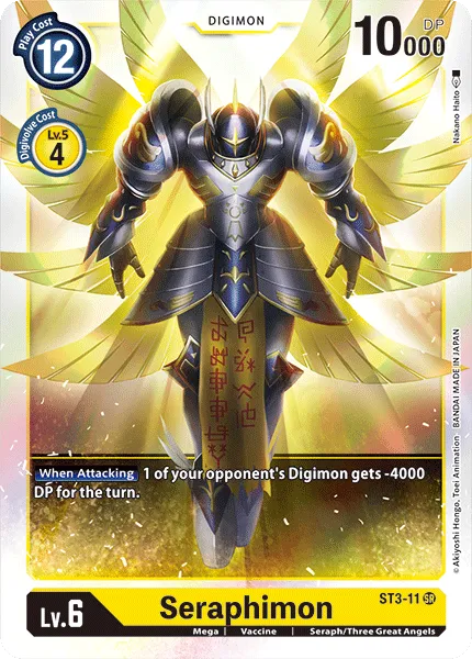 Seraphimon (ST3-11) card
