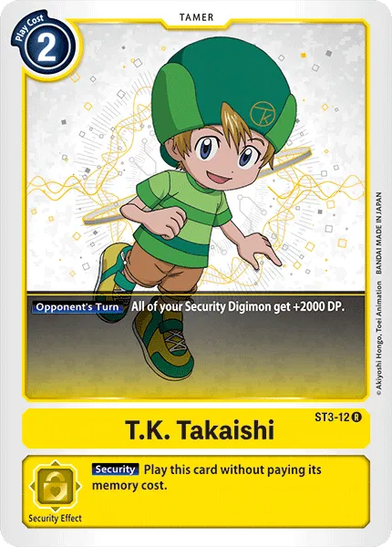 T.K. Takaishi (ST3-12) card