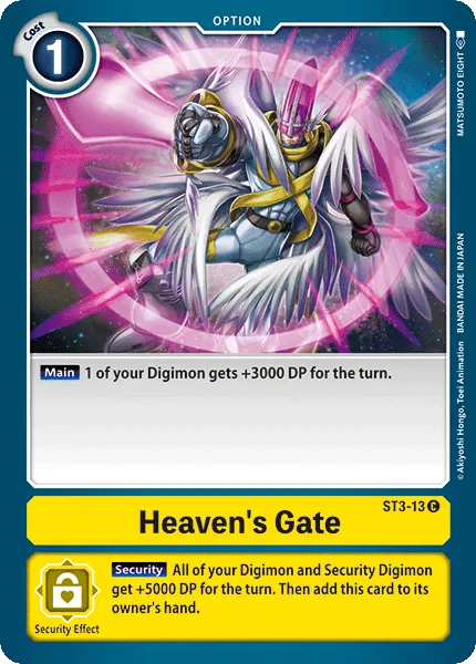 Heaven's Gate (ST3-13) card