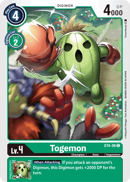Togemon (ST4-06) card