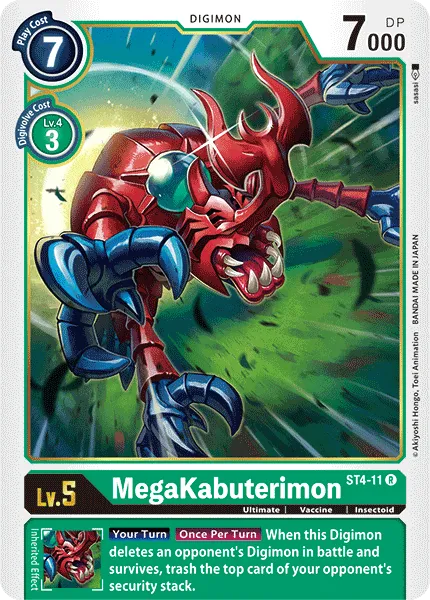 MegaKabuterimon (ST4-11) card