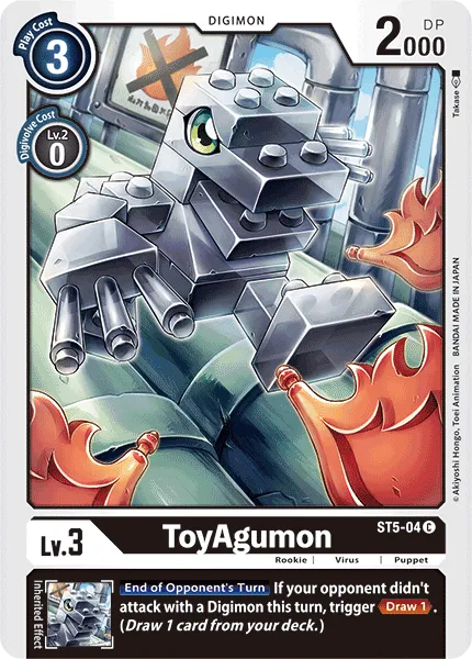 ToyAgumon (ST5-04) card