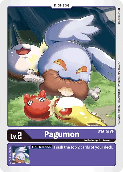 Pagumon (ST6-01) card