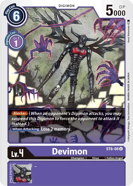Devimon (ST6-08) card