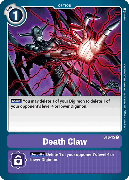 Death Claw (ST6-15) card