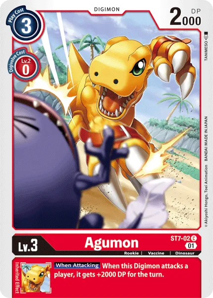 Agumon (ST7-02) card