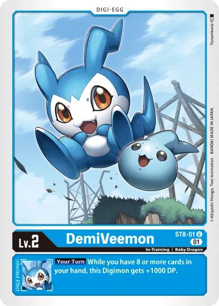 DemiVeemon (ST8-01) card