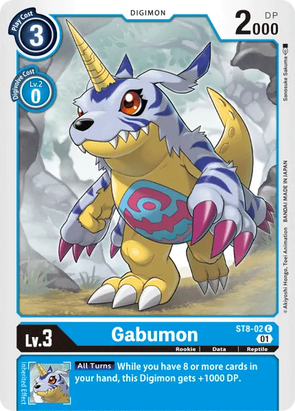Gabumon (ST8-02) card