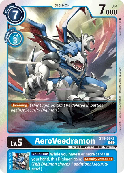 AeroVeedramon (ST8-08) card