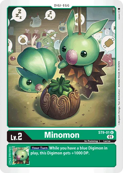 Minomon (ST9-01) card