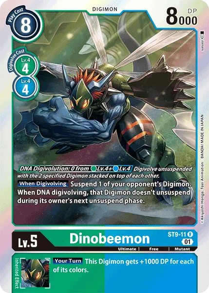Dinobeemon (ST9-11) card