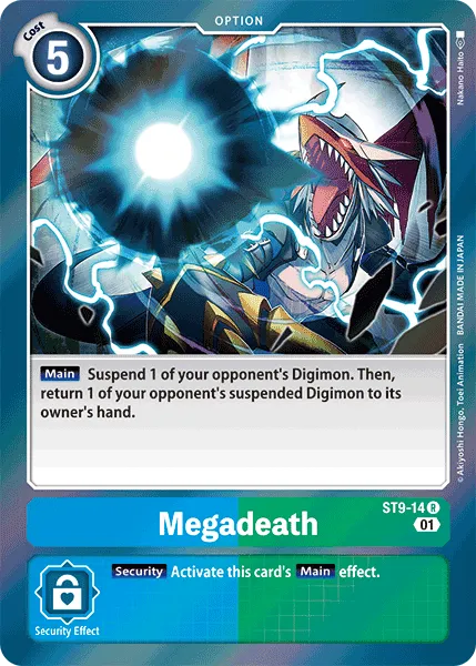 Megadeath (ST9-14) card
