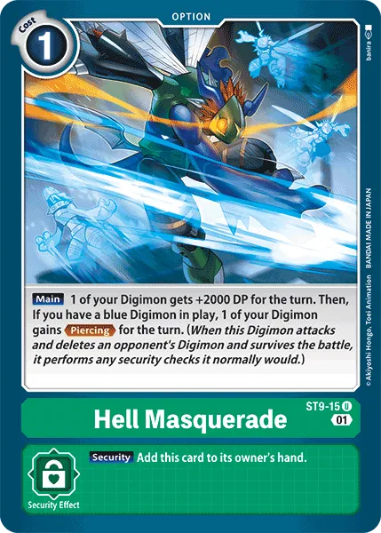 Hell Masquerade (ST9-15) card