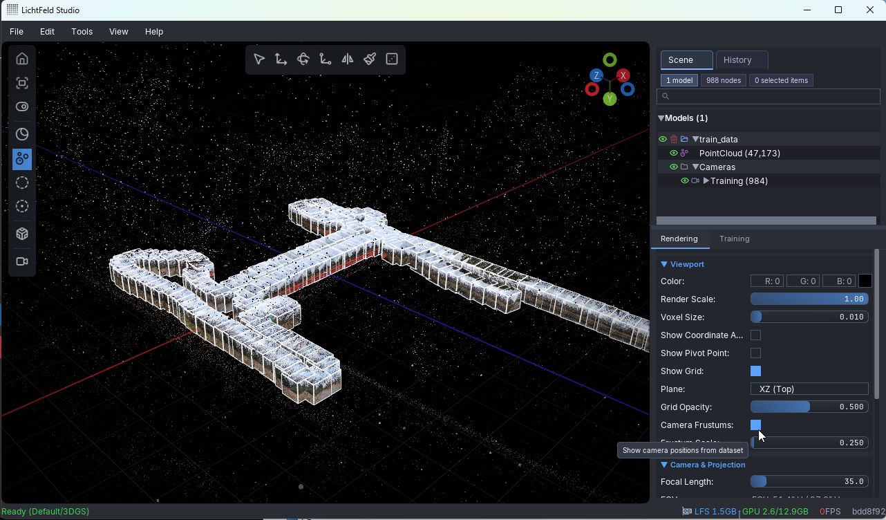 データ読み込み後の画面