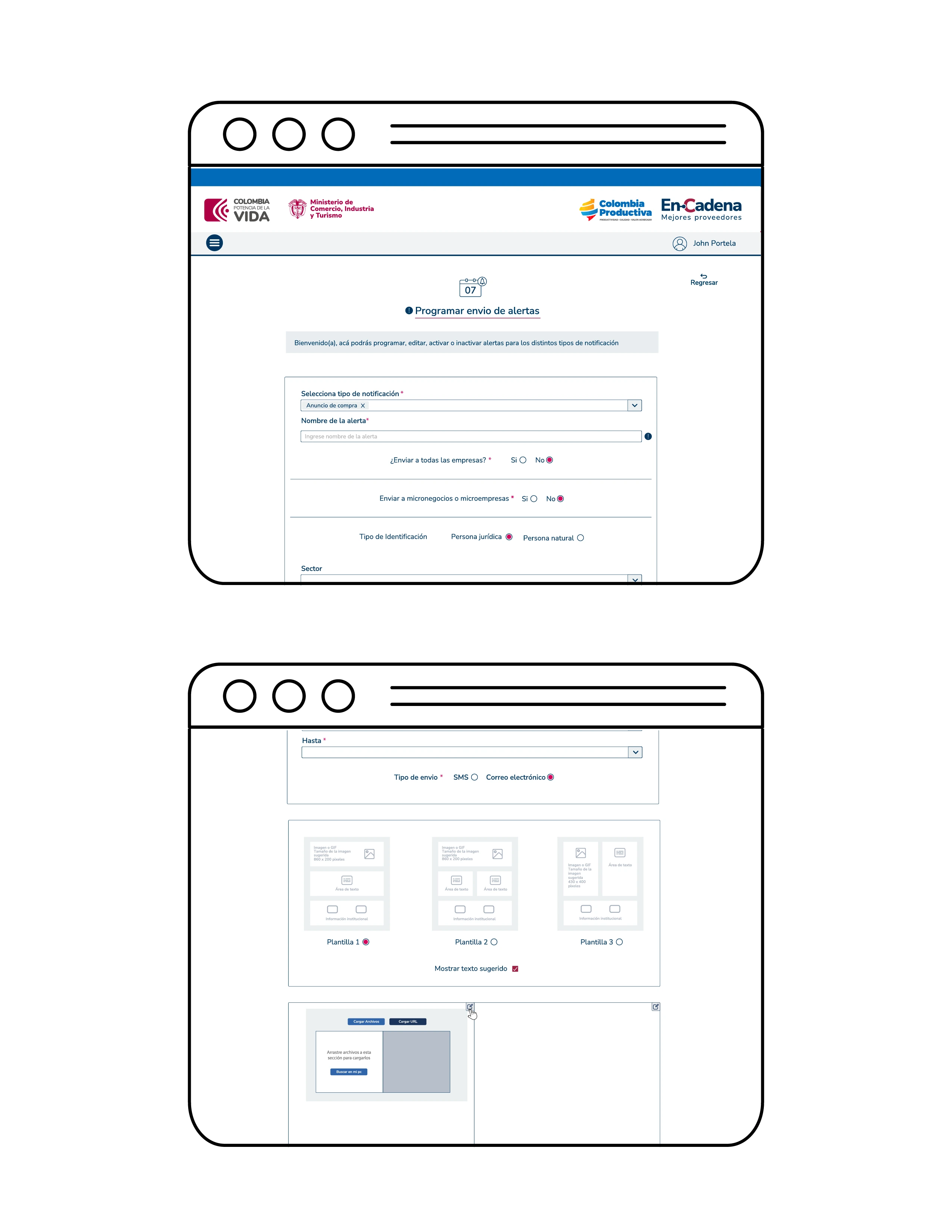 Mockup En Cadena