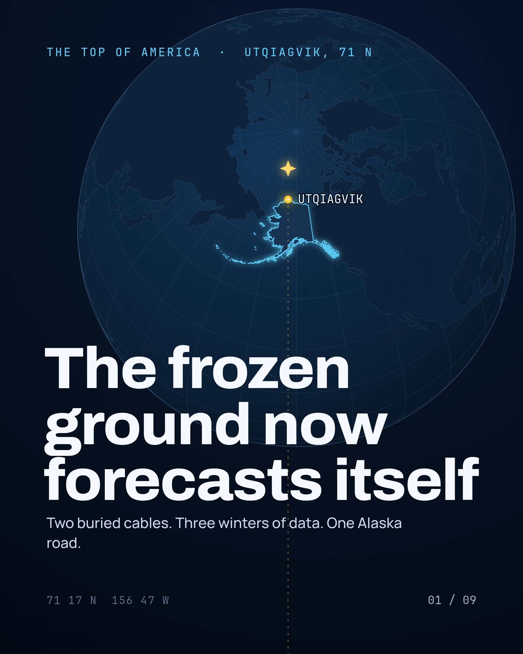 Reading the Frozen Ground at the Top of America cover