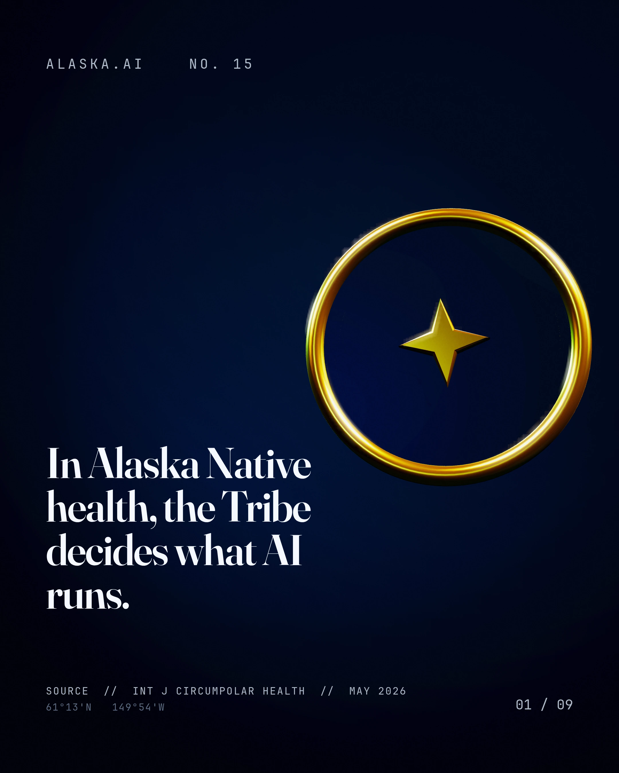 Governed First, Alaska Native Health and AI cover