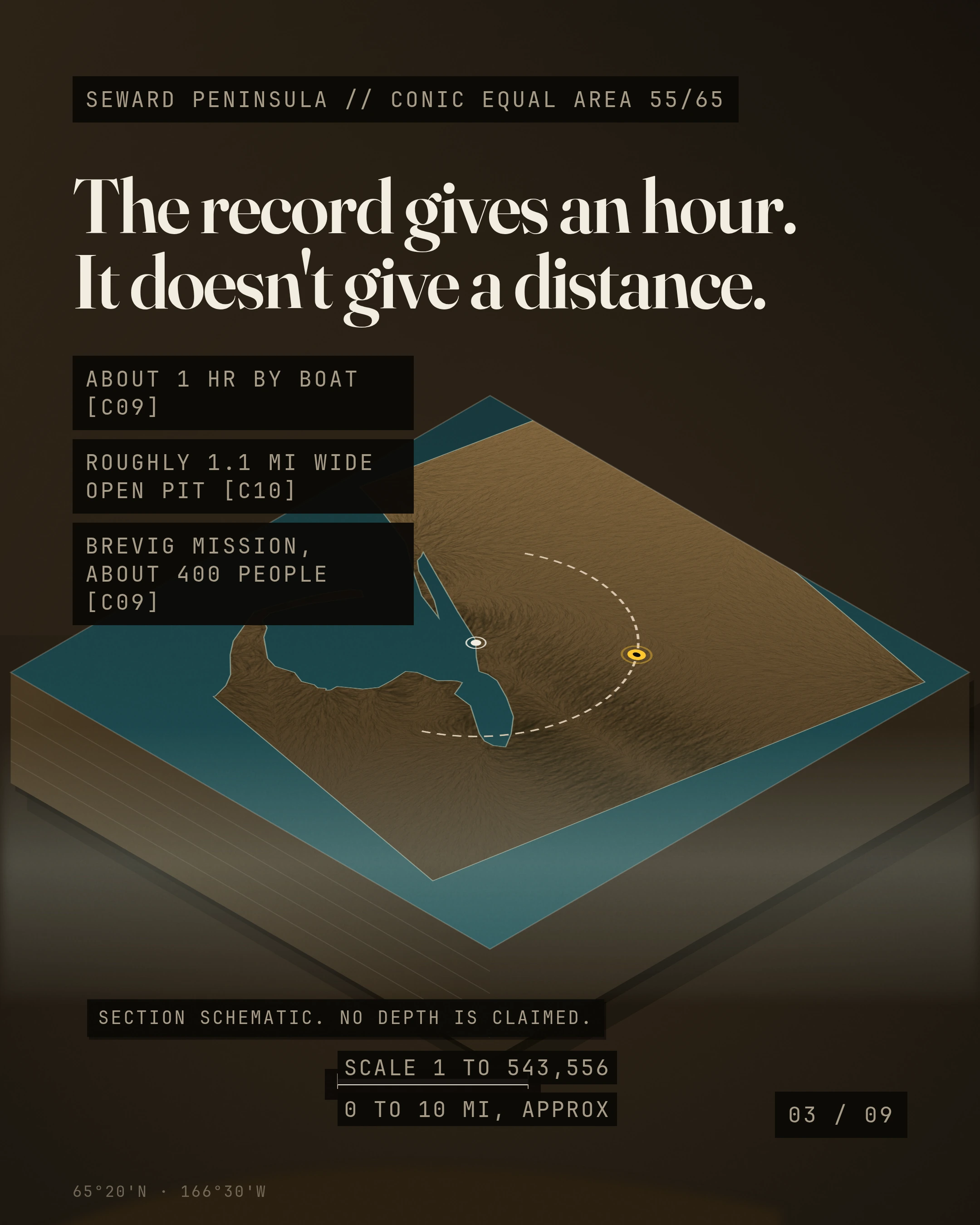 A Clause, and a Pit 1.1 Miles Wide, slide 3 of 9