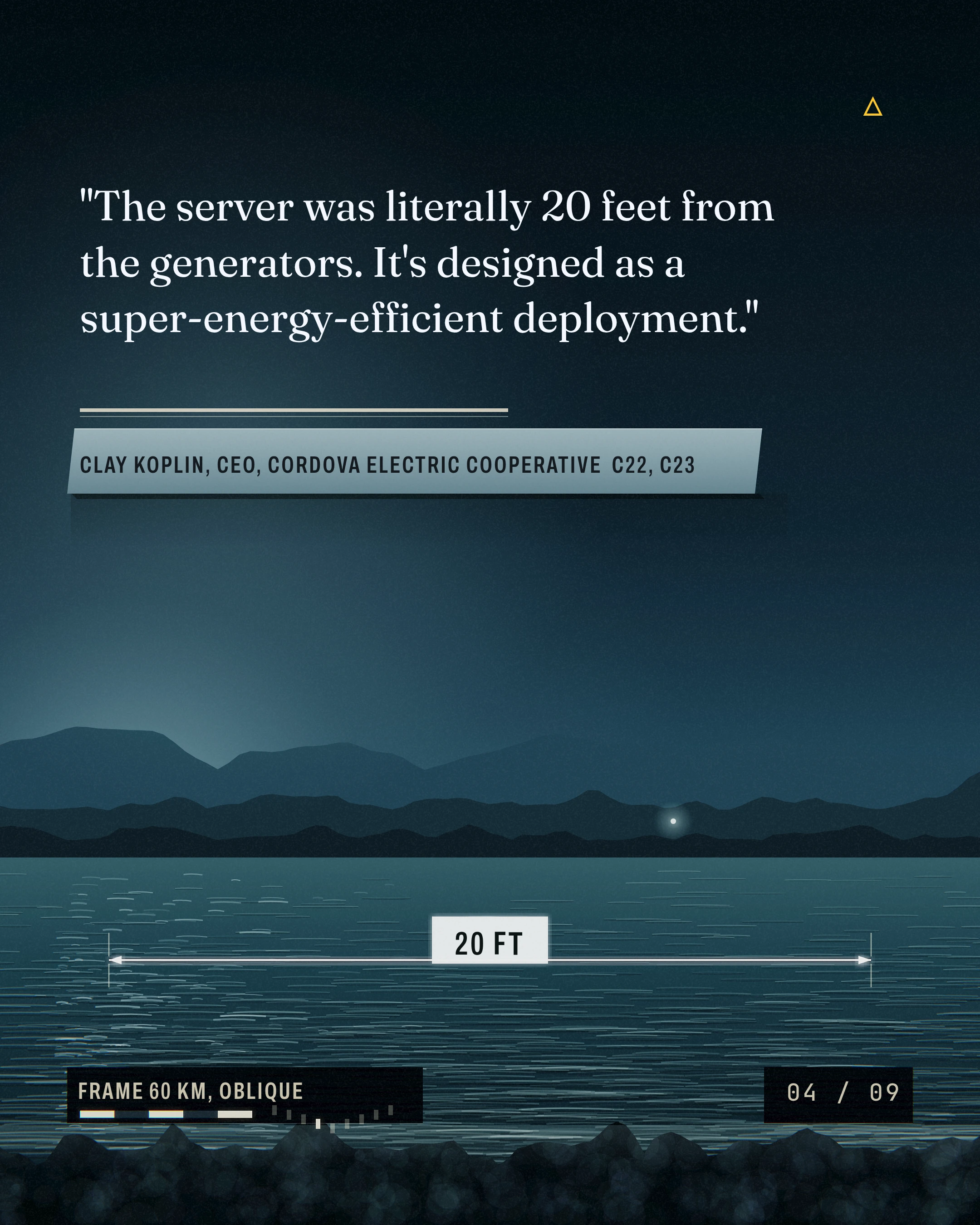 No Wire Leaves Cordova. So the Load Moved In., slide 4 of 9