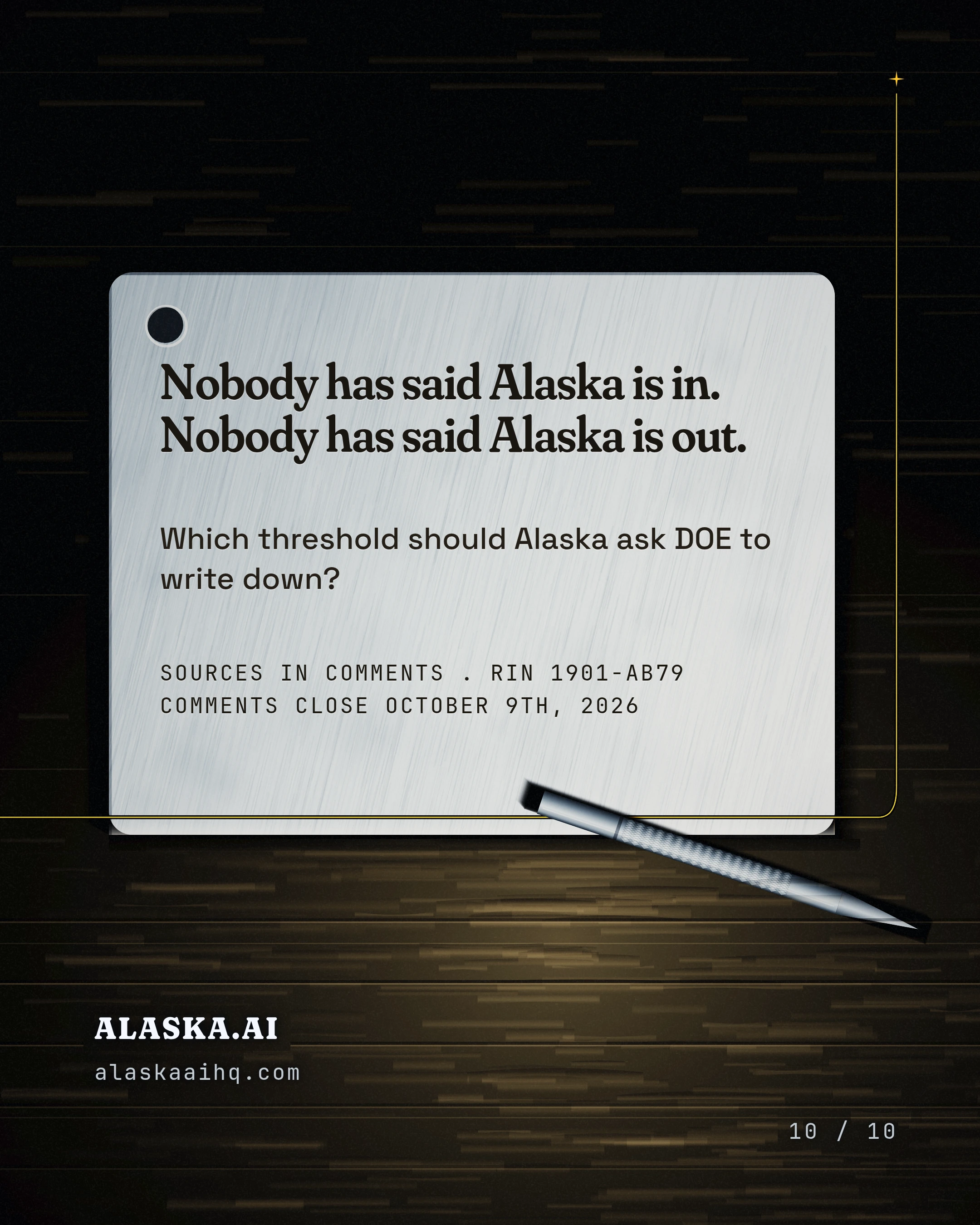 The Sentence That Isn't in Executive Order 14421, slide 10 of 10
