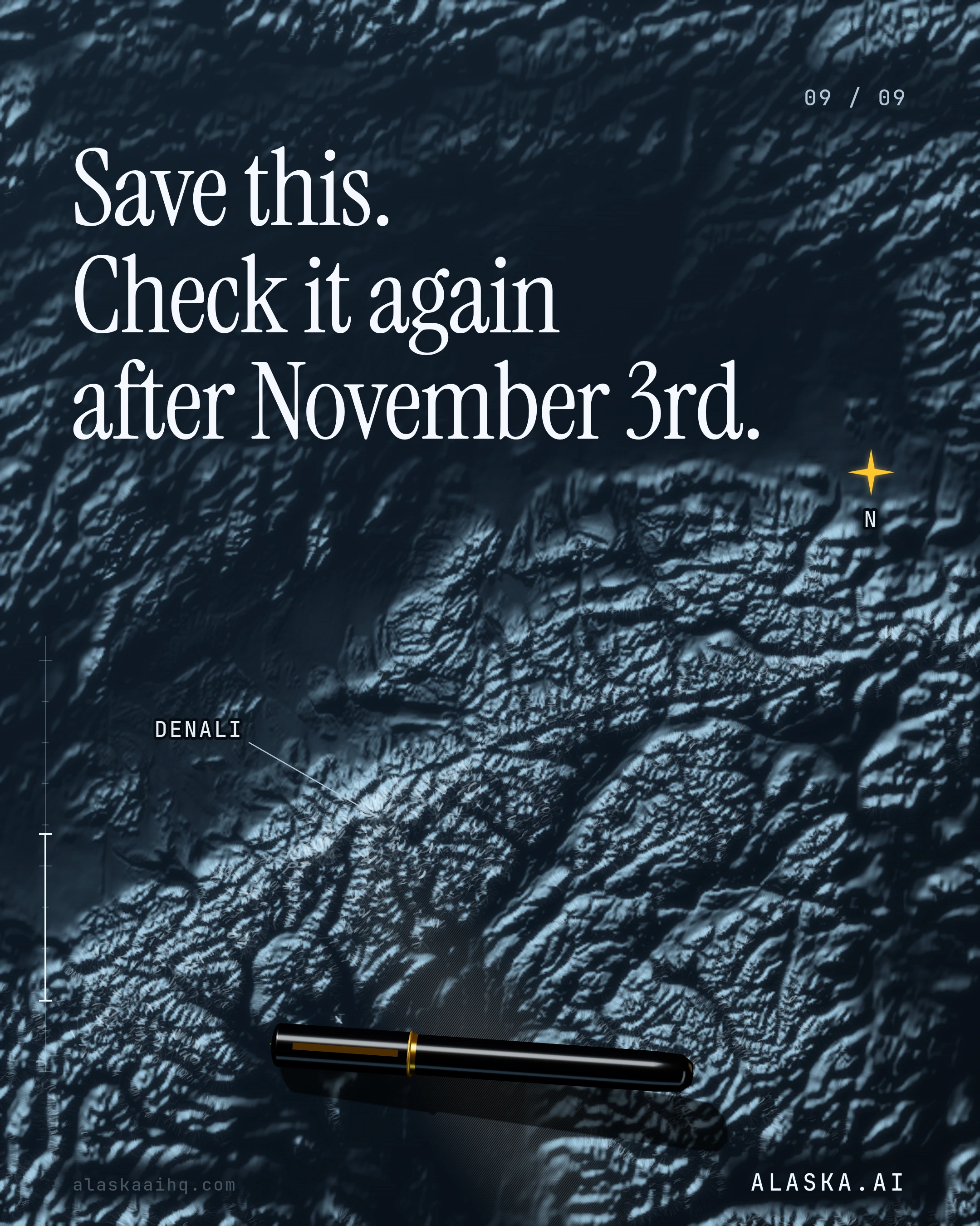 Save this. Check it again after November 3rd