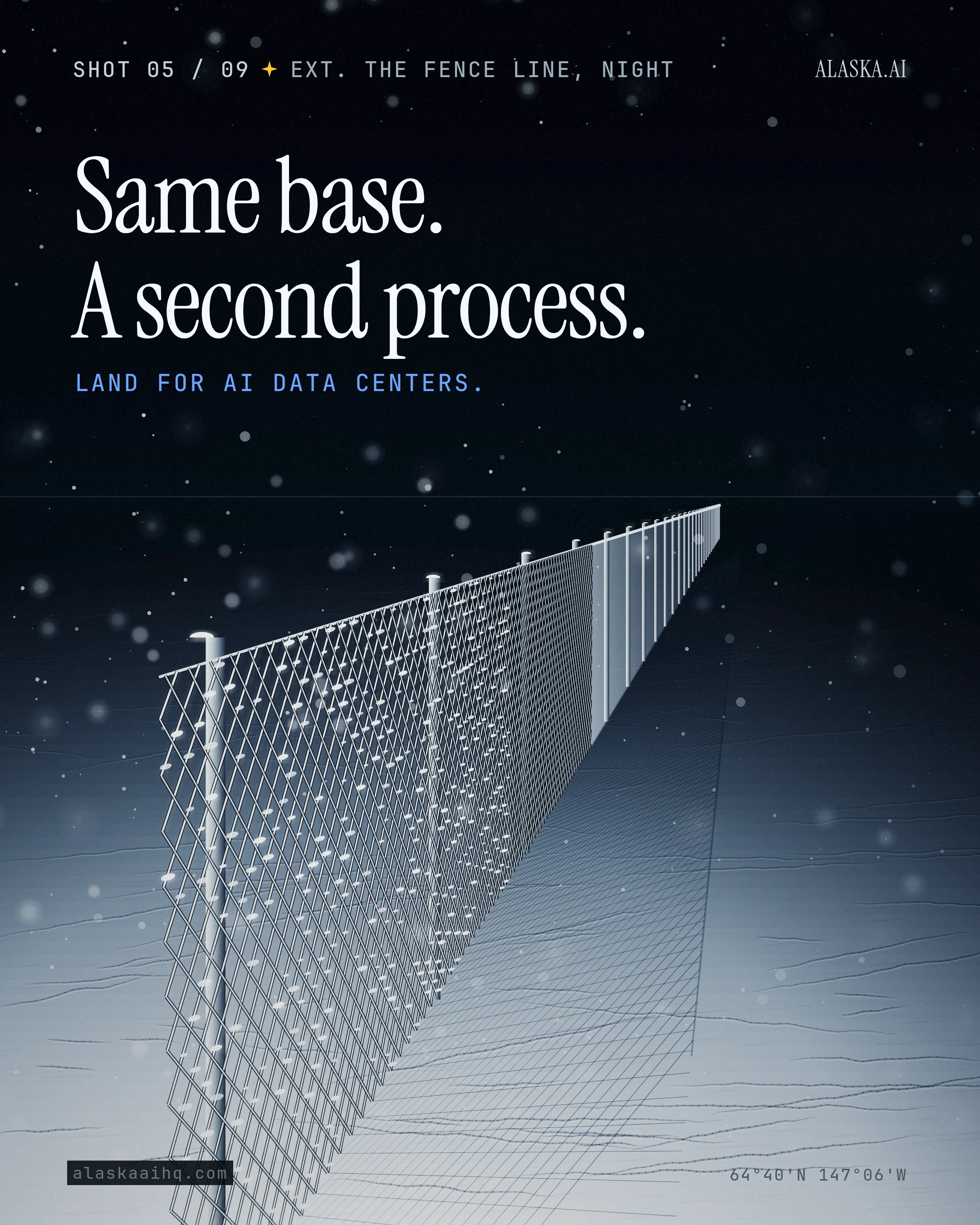 Same base. A second process