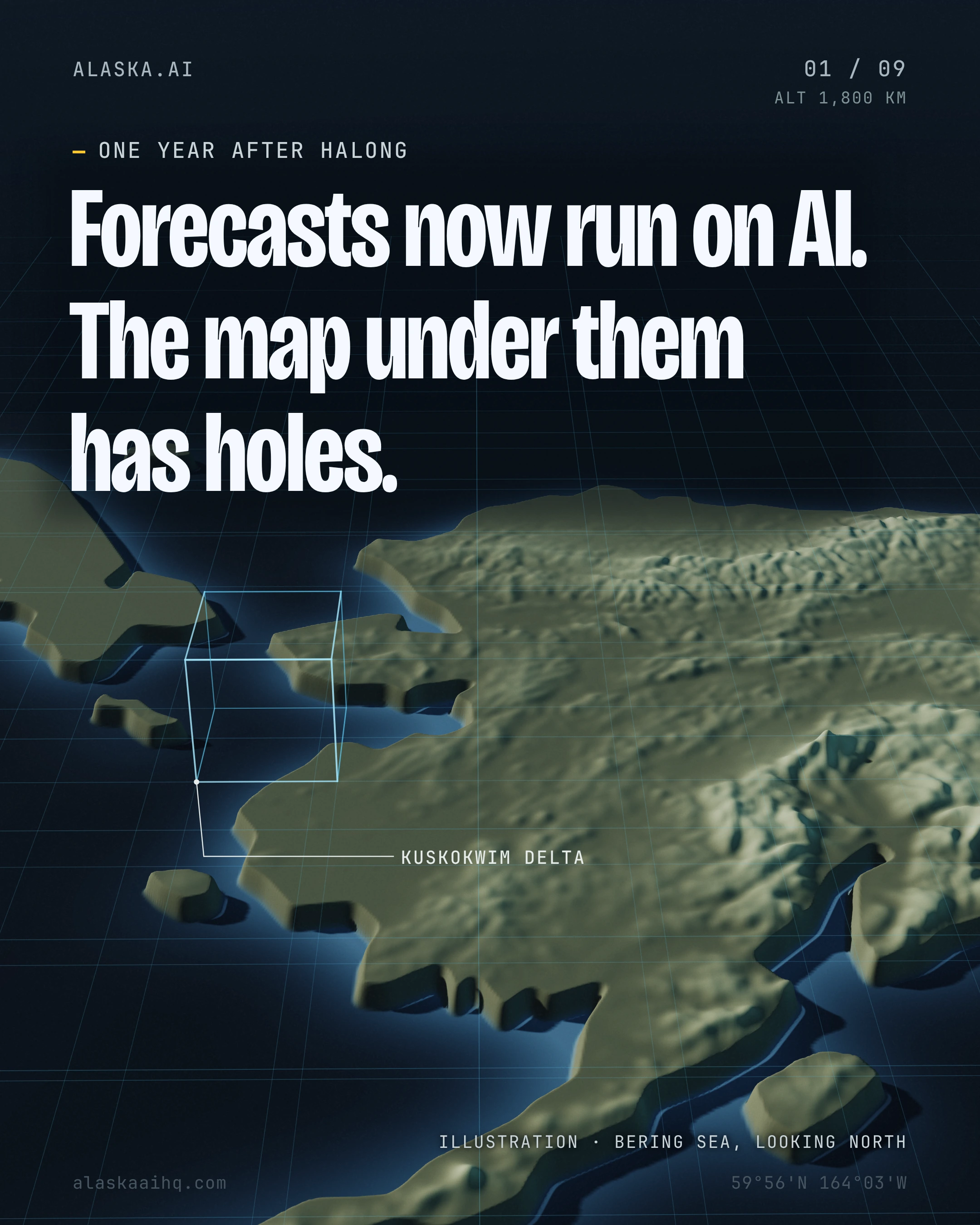 Forecasts now run on AI. The map under them has holes