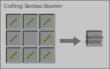 Bamboo Steamer crafting recipe