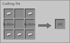 Pot crafting recipe