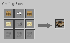 Stove crafting recipe