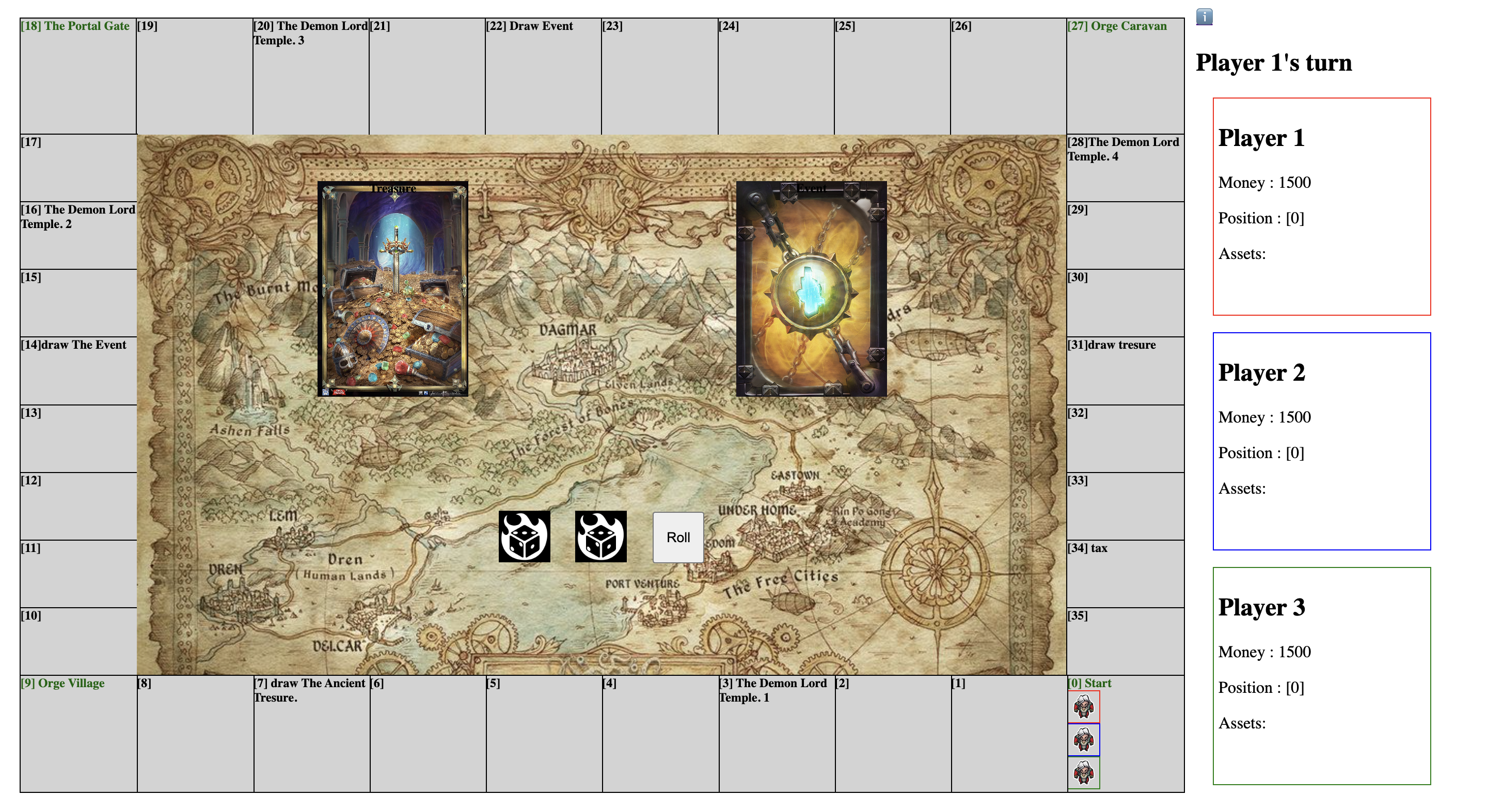 GitHub - Tanachuns/monopoly: A Fantasy Monopoly game on website.