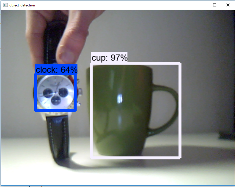 Live Object Detection Example