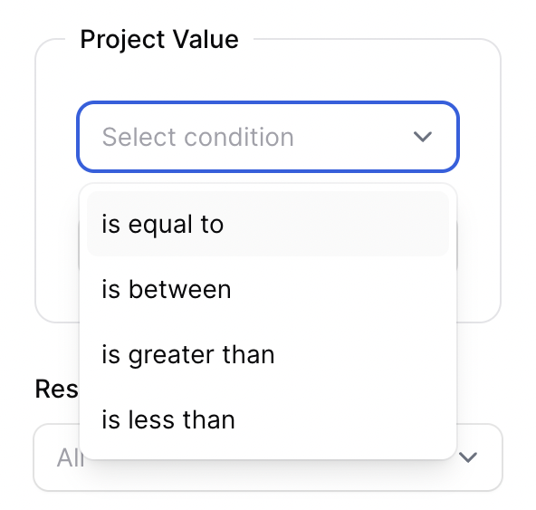 Filament Value Range Filter Options