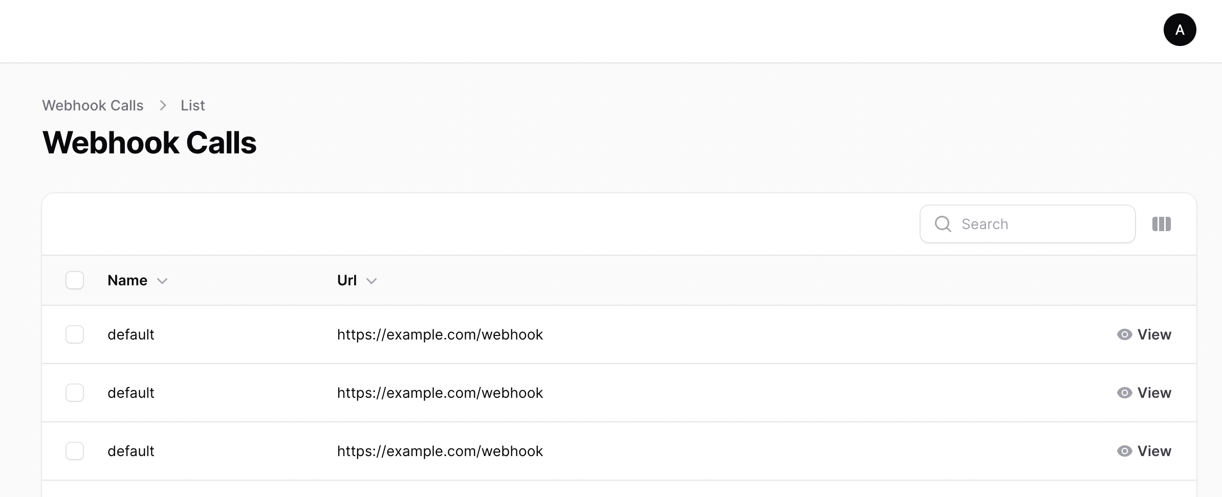 Webhook Client - Filament