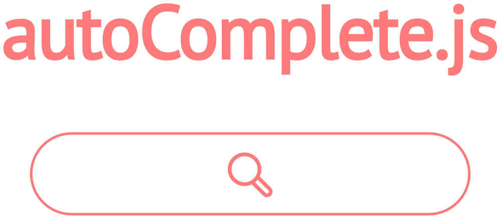autoComplete.js Design