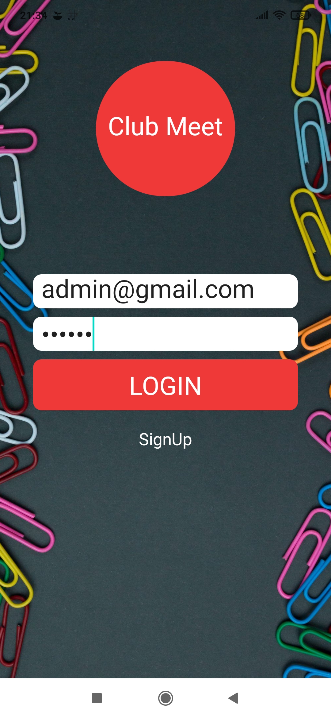 login