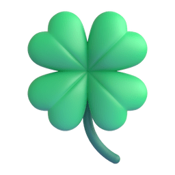 icon Emojis/Animals/Four Leaf Clover.png
