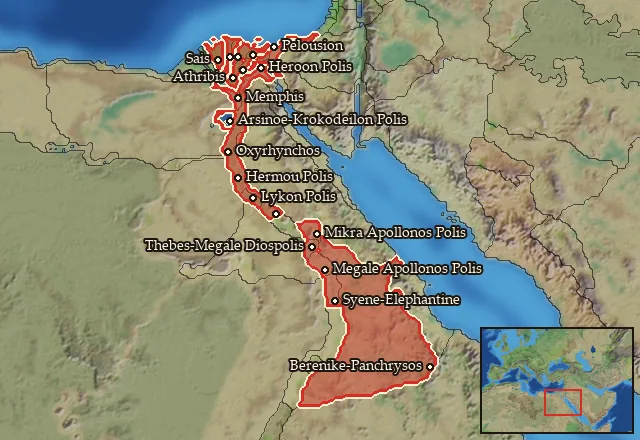 Where Egyptian Longspearmen can be recruited