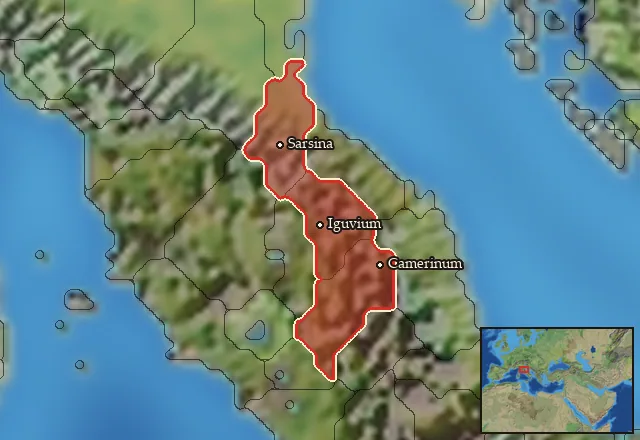 Where Umbrian Light Cavalry can be recruited