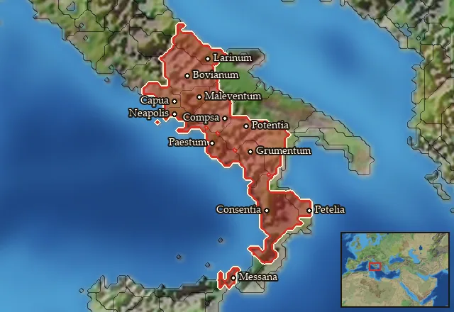 Where Oscan Hoplites can be recruited