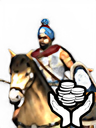 Mercenary Asascenian Cavalry unit card