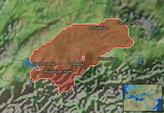 Homeland of Vindelici