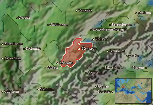 Map of Lemannus Inferior and its neighbours