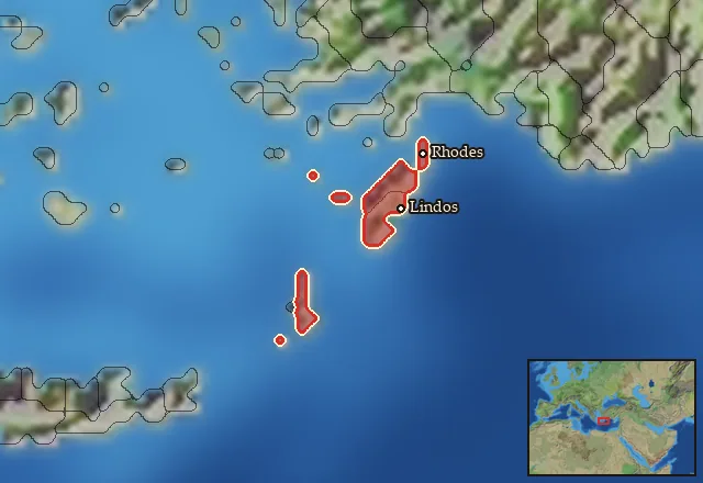 Regions carrying Rhodian