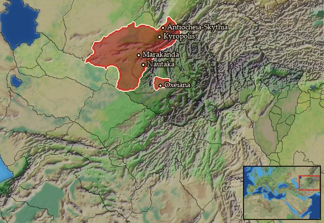 Regions carrying Sogdian