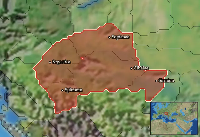 Regions carrying Pannonian