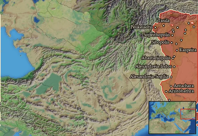 Regions carrying Indian
